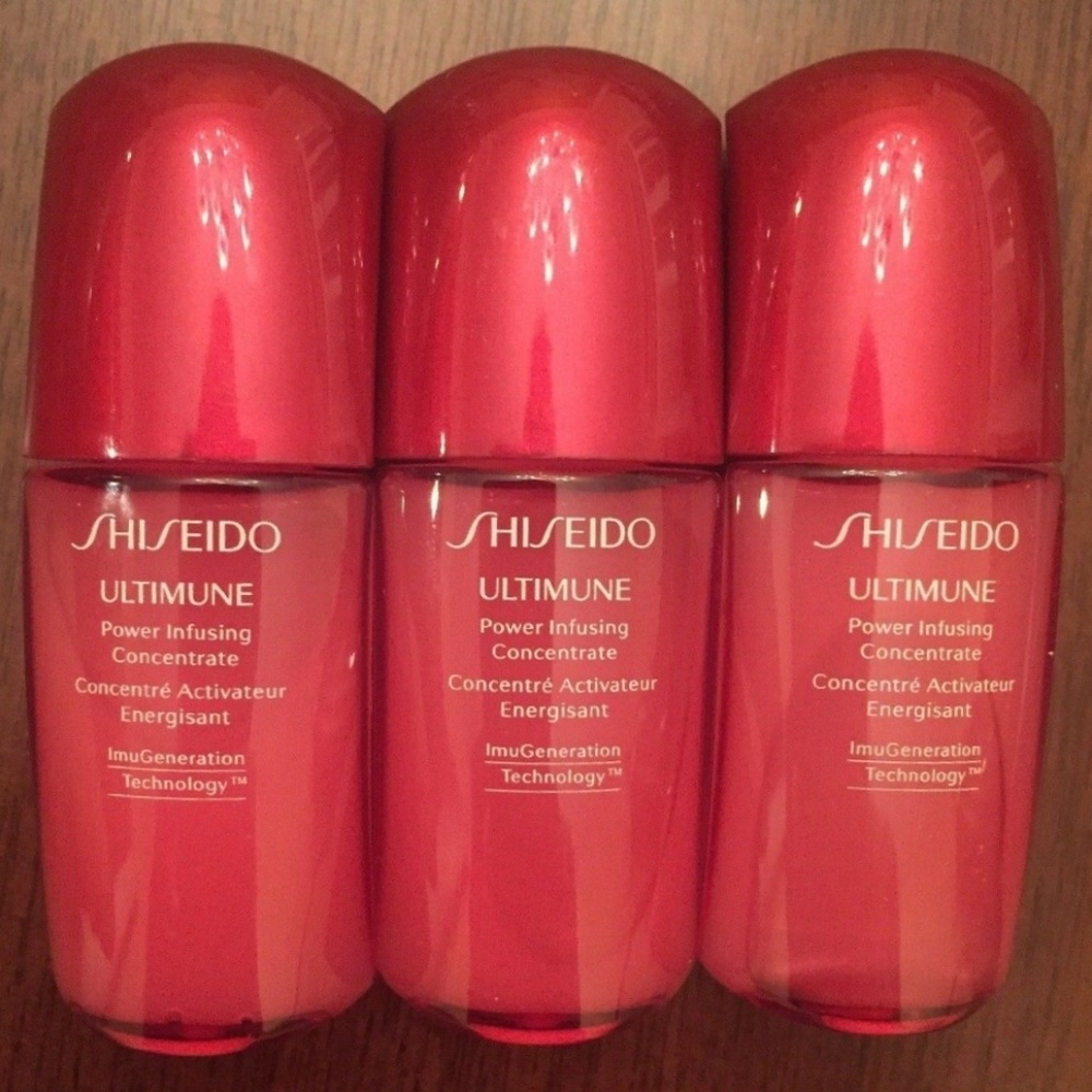 NEW 3× Shiseido Ultimune Power Concentrate Travel